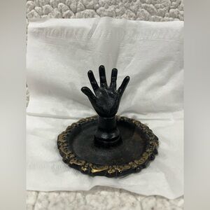 Cast Iron Ring Jewelry Holder Display Vanity Dresser Accessory